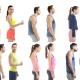 People demonstrating good posture