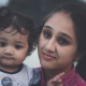 Mother with a baby