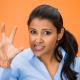 Angry young Indian woman