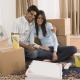 Indian couple moving together