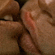 Kissing women 
