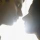 Kissing couple