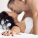 On the rebound - couple having sex