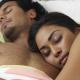 Sleeping couple